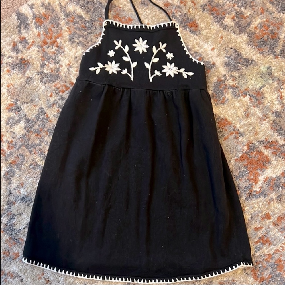 Zara Black and White Kids Dress